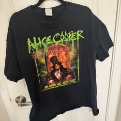 Alice Cooper 2014 Tour Shirt 