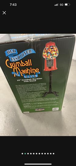 GREAT NORTHERN 15 in. Old Fashioned Vintage Candy Gumball Machine