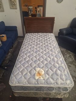 Twin Bed Complete Set – Ready for Use! 🛏️