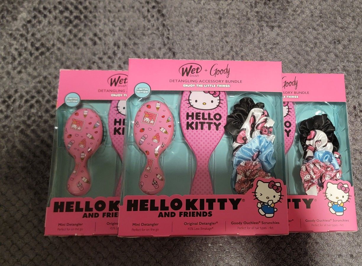 Hello Kitty Set Completamente Nuebo