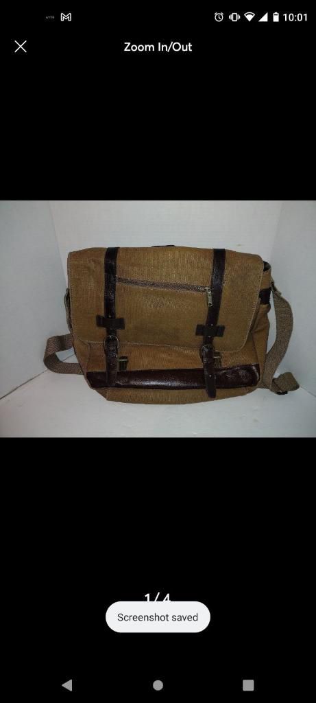 Bag, vintage, unisex messenger bag