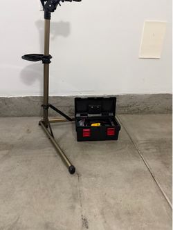 Bike Repair Stand and Bike Tool Set