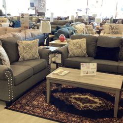 Agleno Sofa and Loveseat Set