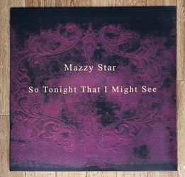 Mazzy Star Vinyl Record - So Tonight I Might See - New Sealed
