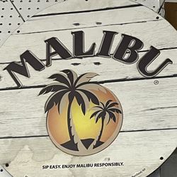 Malibu Light Up Sign 