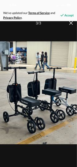 Knee scooter new ….patin para recargar la rodilla