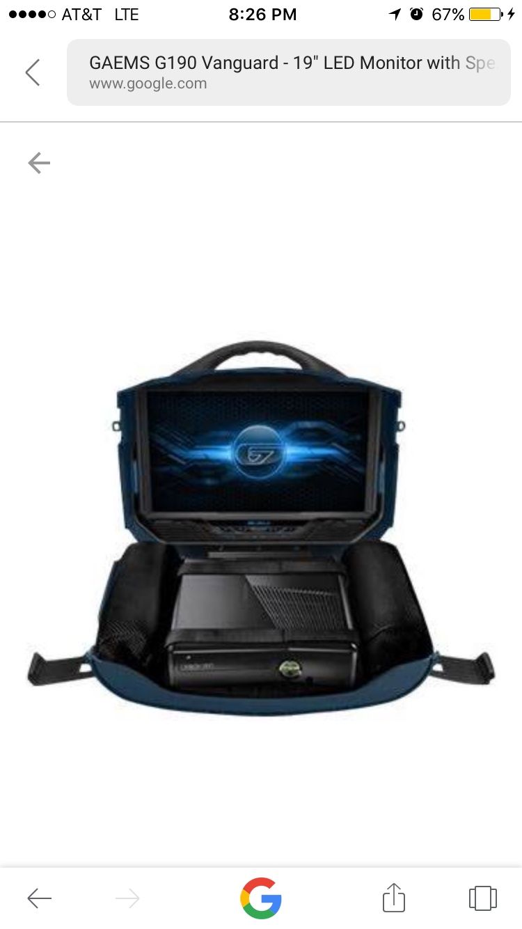 GAEMS G190 Vanguard Portable Tv/Game console & PS3