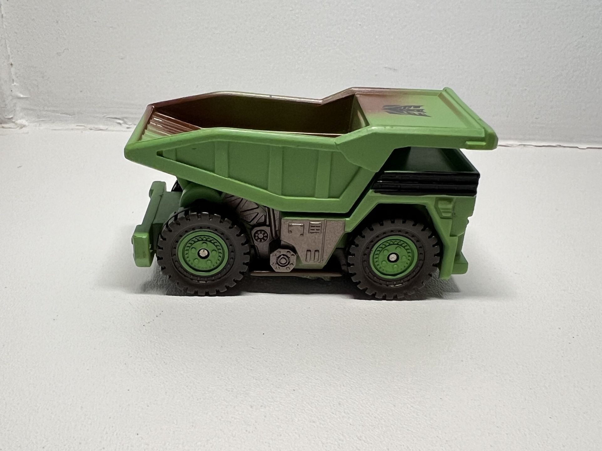 Transformers Hasbro LONG HAUL Decepticon Combat Series Green Dump Truck