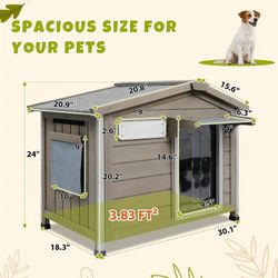 Small Weatherproof Dog House