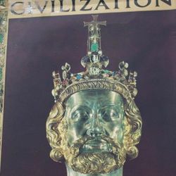 Vintage DAWN OF EUROPEAN CIVILIZATION HARD COVER BOOK 