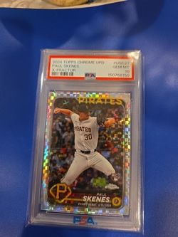 2024 topps chrome paul skenes xfractor PSA10