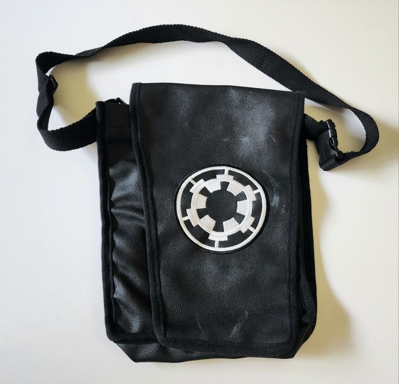Lucasfilm Star Wars Galactic Empire embroidered shoulder / messenger bag