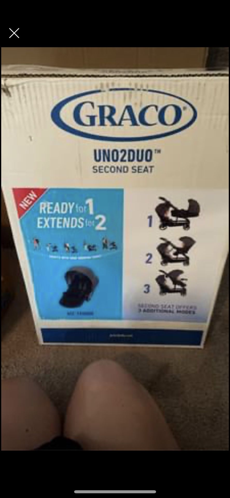 Graco UO2duo Second Seat