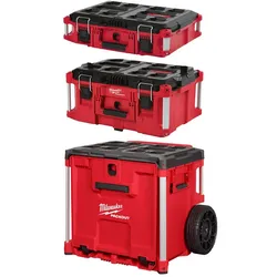 Milwaukee PACKOUT 3pc Rolling Drawer Bundle