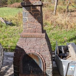 Cast Iron Outdoor Fireplace