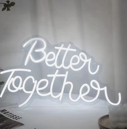 Better Together Neon Sign