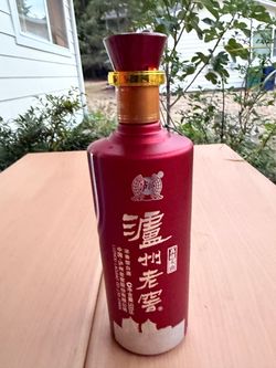 2015 Vintage Luzhou Laojiao Chinese Baijiu Empty Bottle