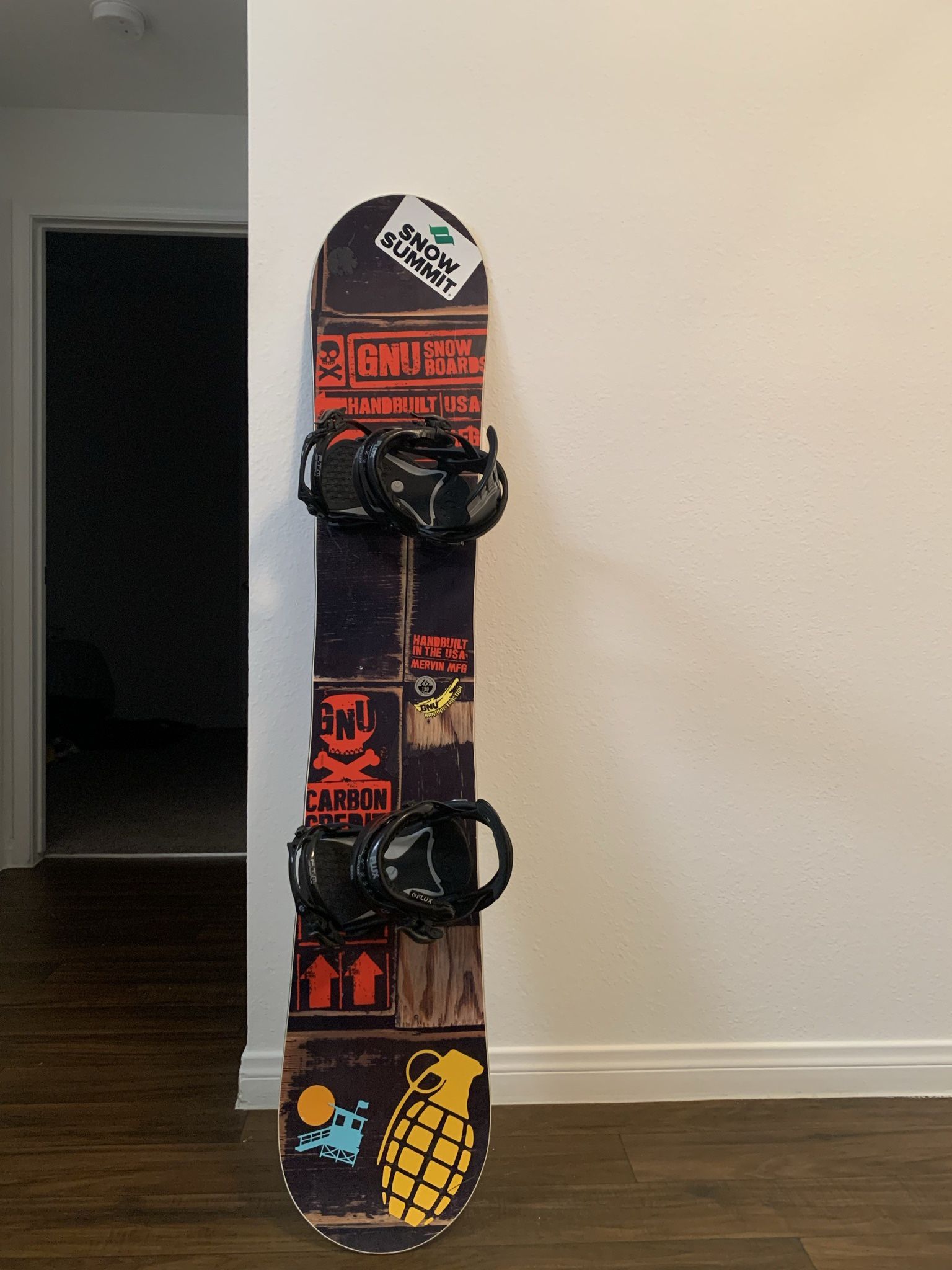 Gnu Snowboard Size 159