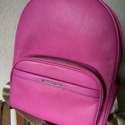 Bex Medium Pebbled Leather Backpack