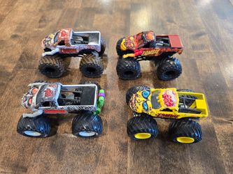 4 Monster Jam Zombie Trucks
