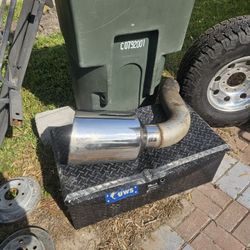 10 Inch Diameter Chrome Tail Pipe For Diesel