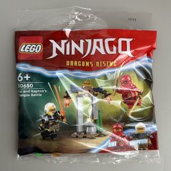 LEGO Ninjago Kai and Rapton’s Temple Battle New and Sealed Polybag (30650)