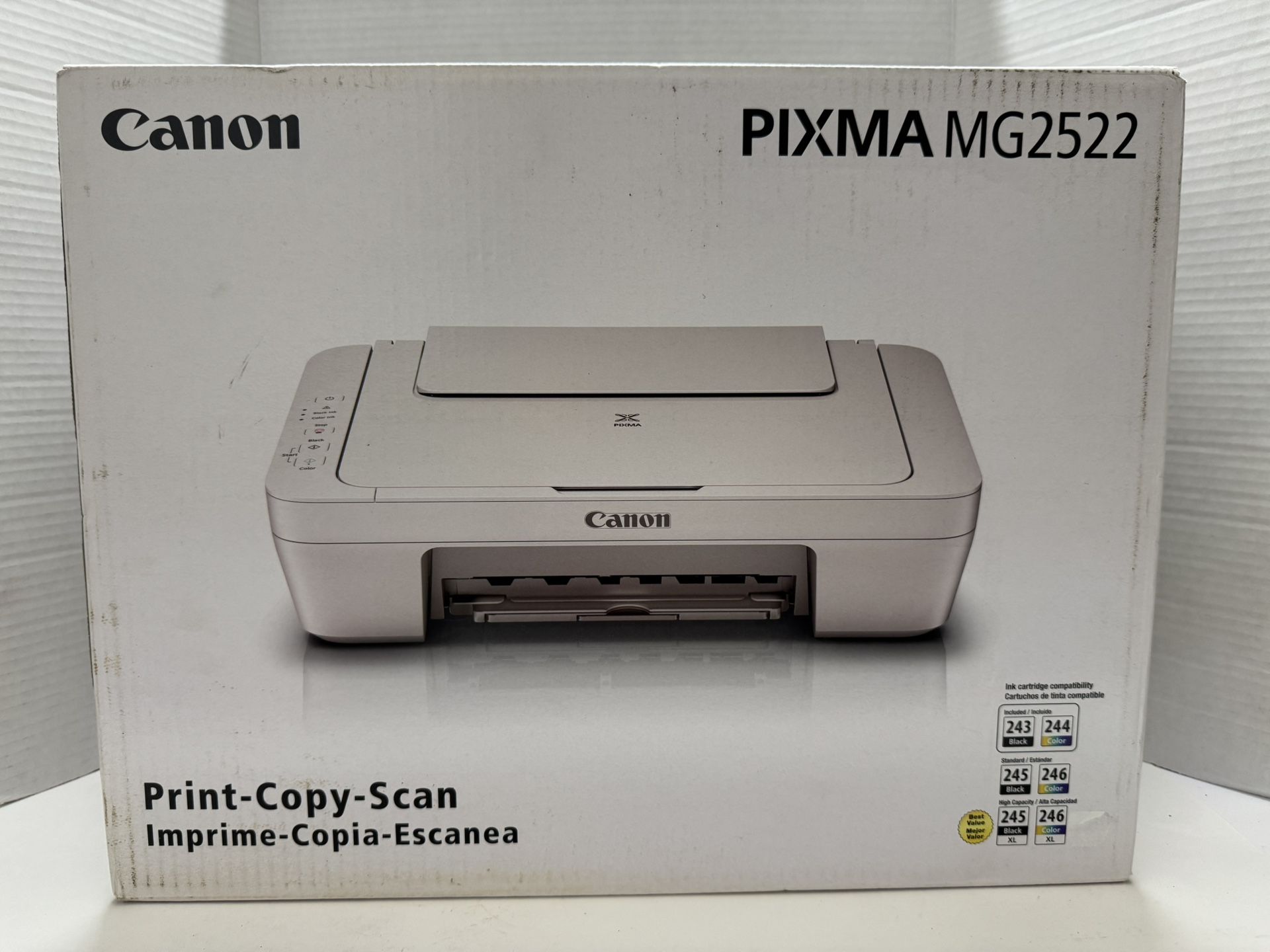 Canon PIXMA MG2522 All-In-One Inkjet Printer - White