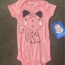 Gerber 0-3 Mos Onesies