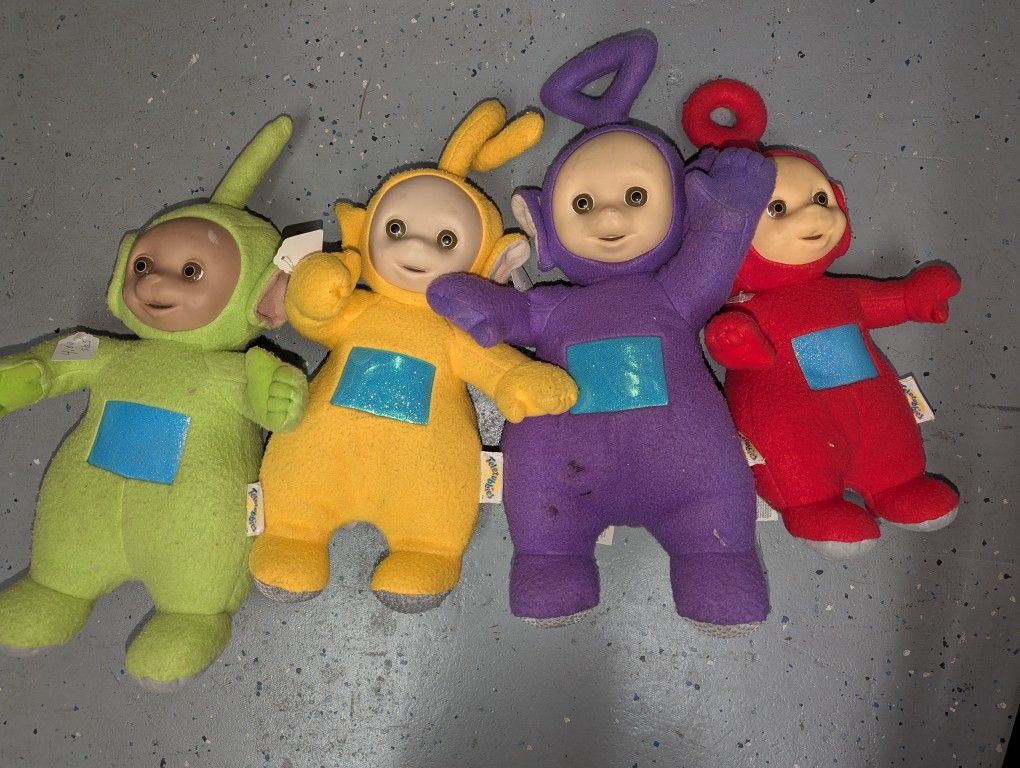 Talking Teletubbies Set-WORKS-1998