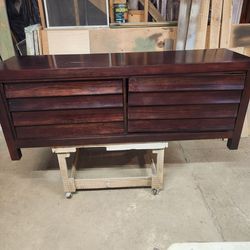 wood side table, dresser or TV stand