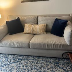 Crate And Barrel Deep Couch For Sale! 