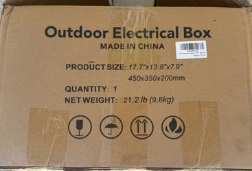 NEW AKWscyby Outdoor Electrical Enclosure with Fan