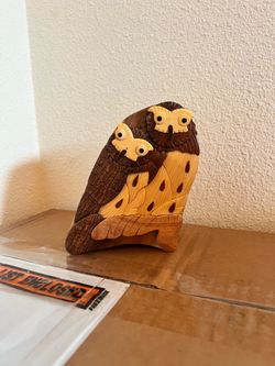 Owl puzzle box