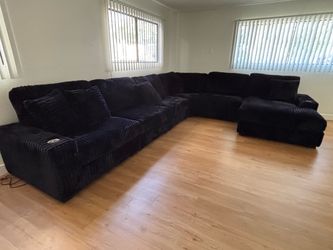 Oversized sectional sofa set