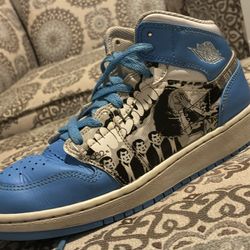 Nike Air Jordan 1 Mid GS ‘Game Winner’ – Lightly Worn – Youth Size 5Y