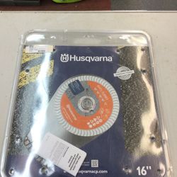 Husqvarna 16” Demo Diamond Blade Brand New