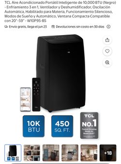 Aire acondicionado portátil 14000 btu new