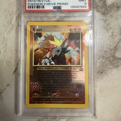 2001 Entei Promo PSA 9. 