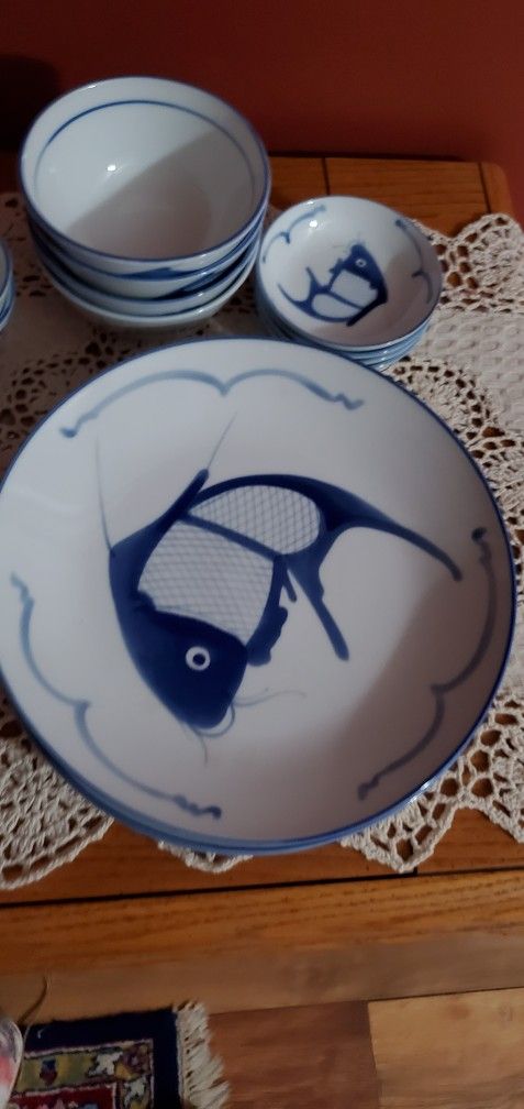 Chinese Fish Dishwares