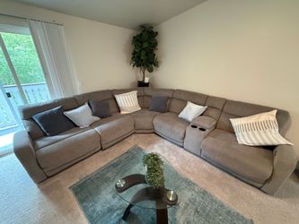 Colleyville stone modular power reclining sectional