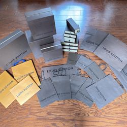 Luois Viton Shopping Bags & Boxes