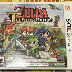 The legend of Zelda tri force hero’s 3ds