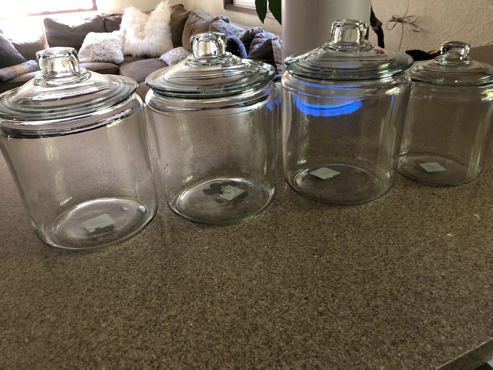 New Glass Canister Set