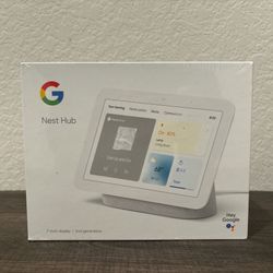 Google Nest Hub 2nd Gen Smart Display 7” – ⚡️NEW⚡️☀️UNOPENED☀️– Fast Shipping!