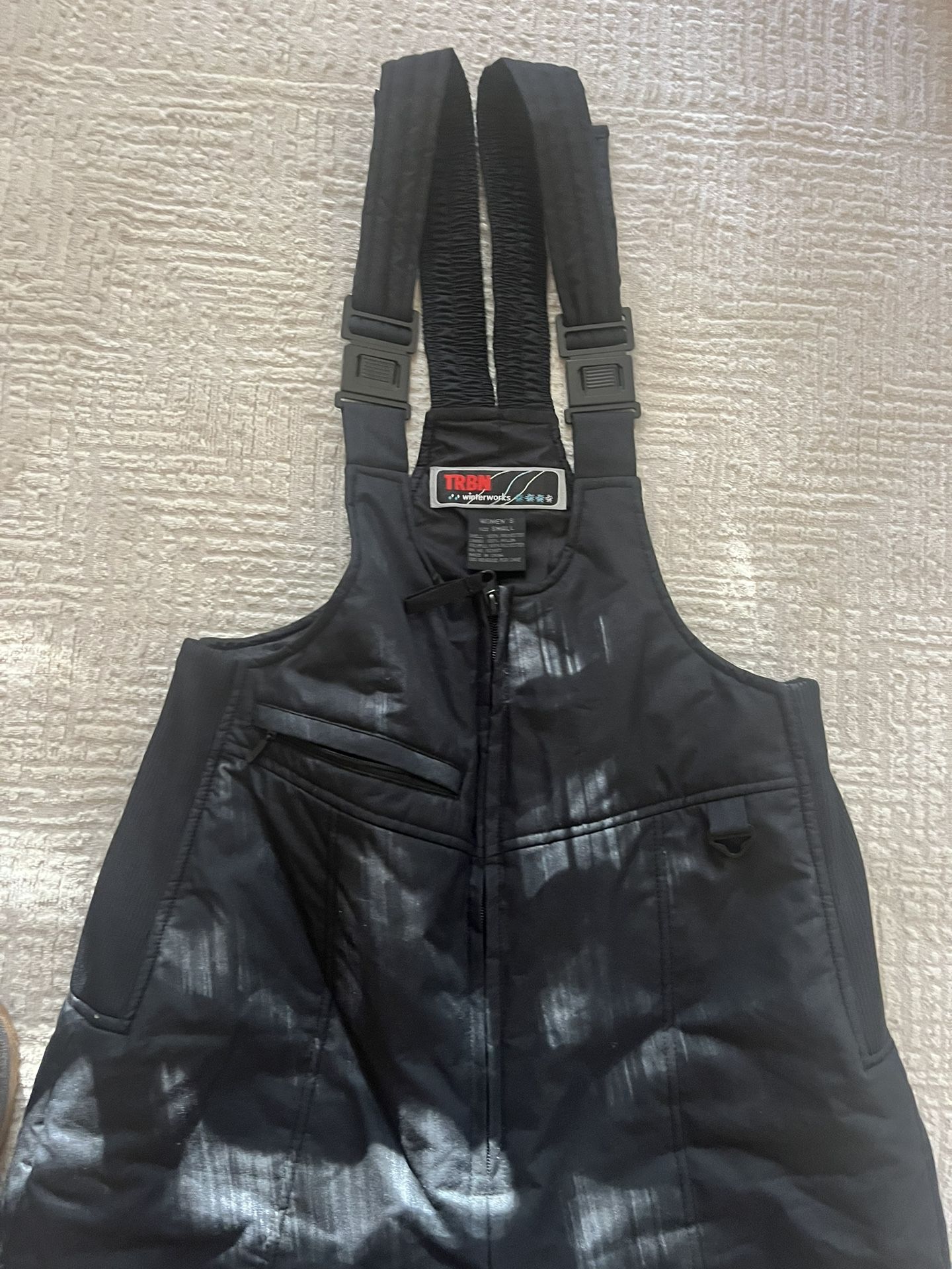  Black unisex Ski bibs 