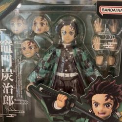 Tanjiro figure double jointed