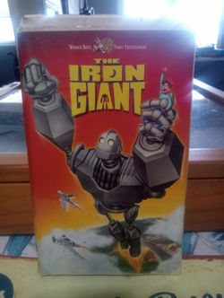 The iron giant VHS