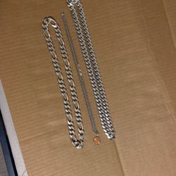 silver Jewelry Chain Men’s 