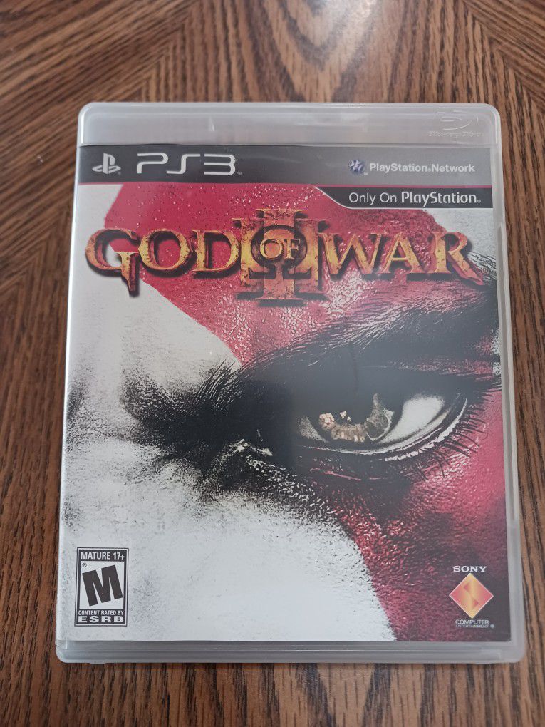 God Of War 3 PS3 Game.