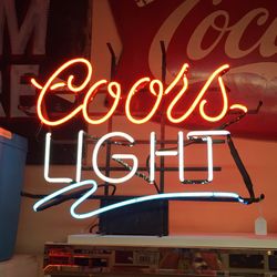 Coors Light Neon